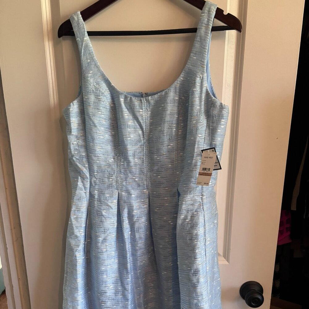 NWT Nine West fit n flare dress
